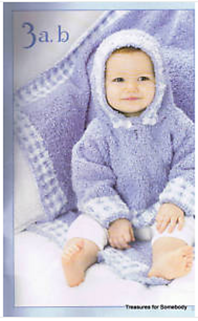 Gingham Border Hooded Sweatshirt