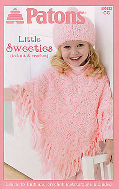 Sweet Cabled Poncho