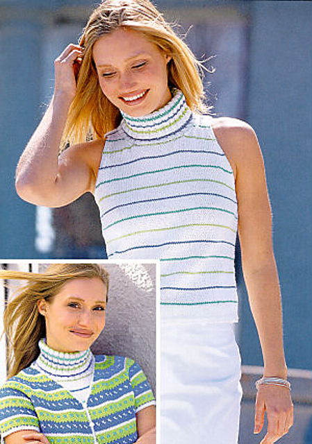 Fresh Stripes Twin Set: Shell