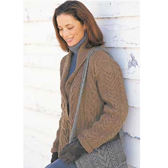 Garter and Cables Jacket