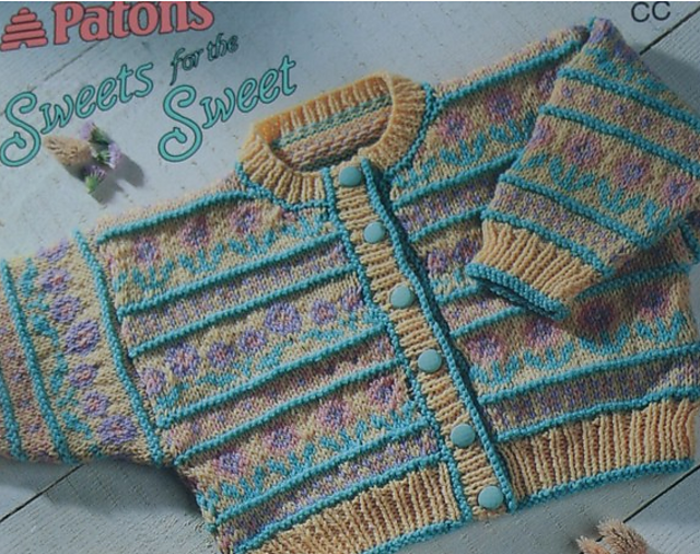Design number 1 - Cardigan