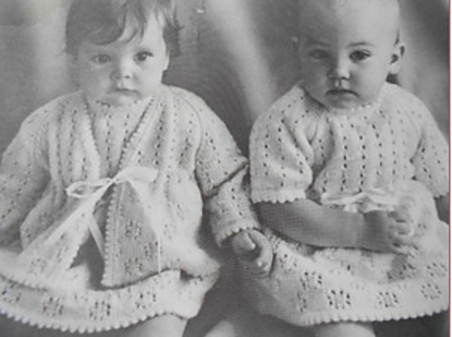 Eyelet Dress and Jacket for 12 Months