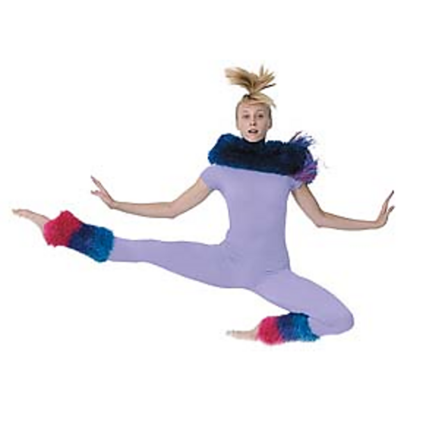 Bright Stripe Legwarmers