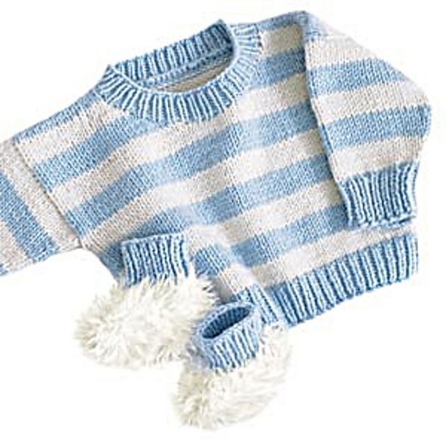 Sweet Stripes Sweater Set (Sweater)