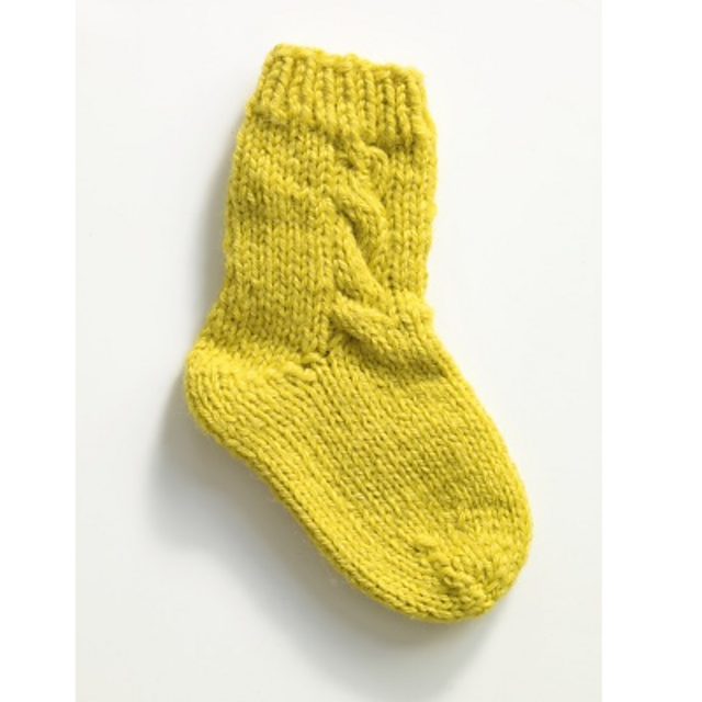 Cabled Socks