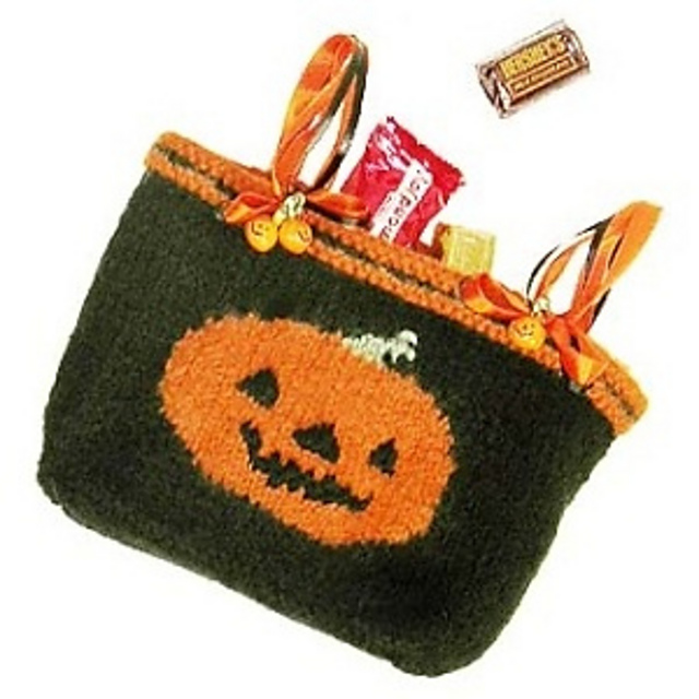 Felted Trick or Treat Bag