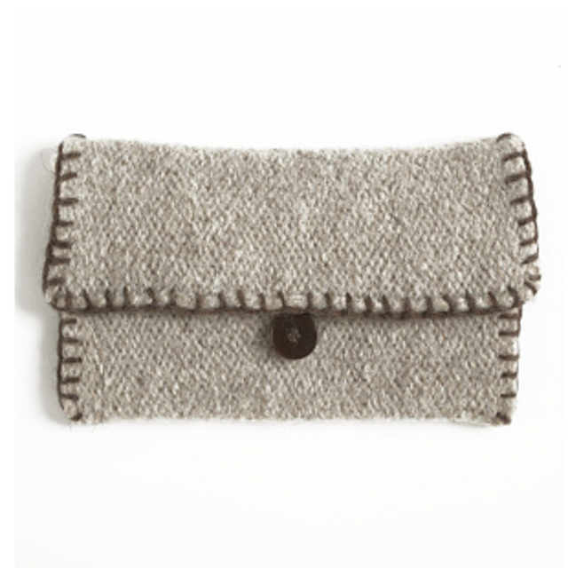 Felted Uptown Clutch