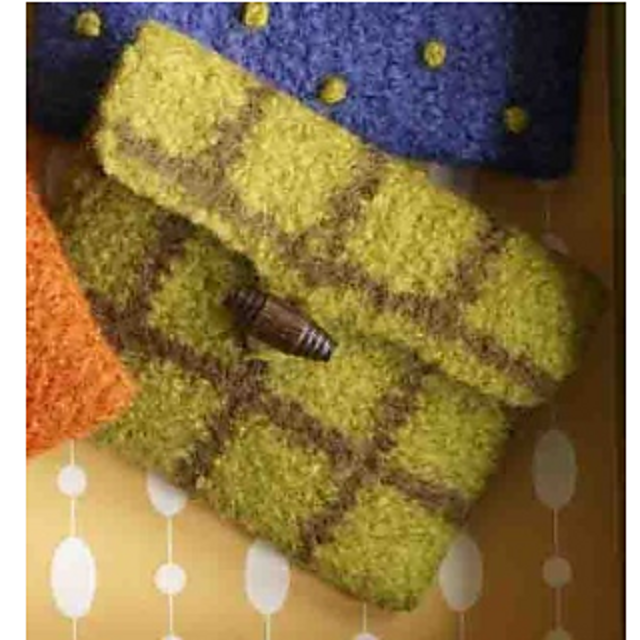 Make It Yours Purse--Windowpane Plaid