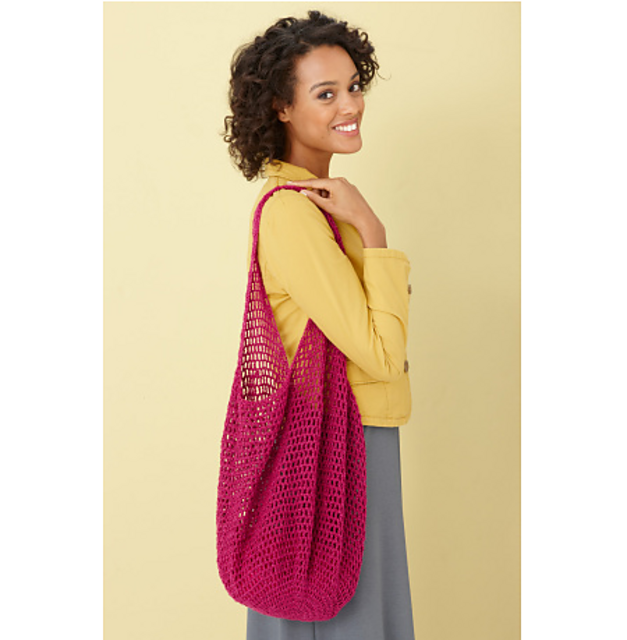 Simple Crochet Tote #L10485