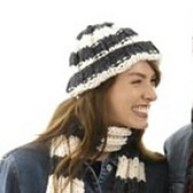 Hat & Scarf Set #40421-K (Hat)