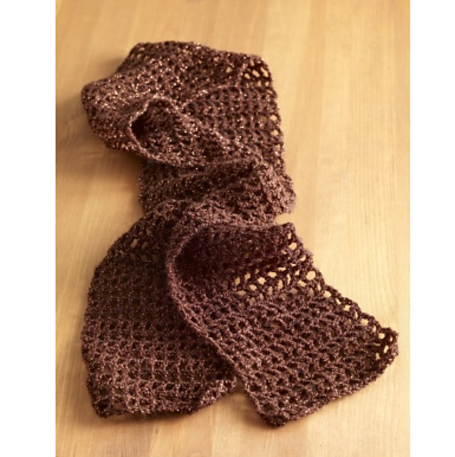 One-Ball / Glitzy Accent Scarf