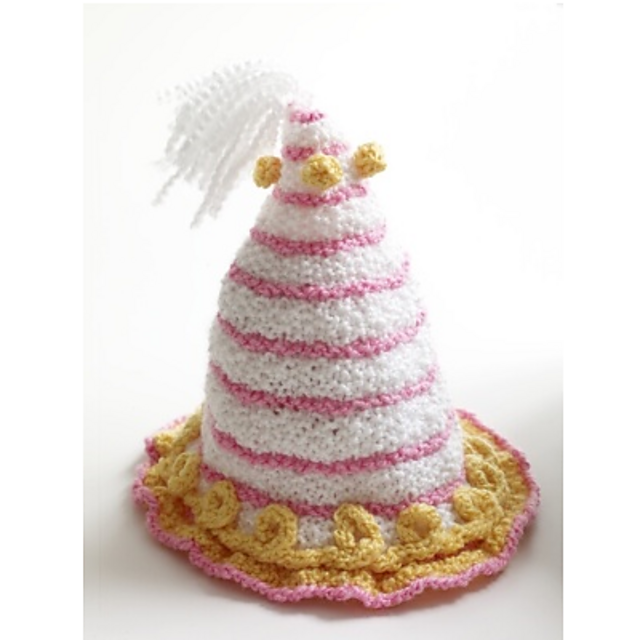 Ravelry: Party Hat pattern by Lion Brand Yarn