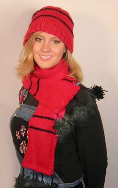 Pom-pom Spirit Scarf