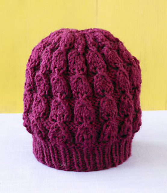 Plum Perfect Hat (knit)