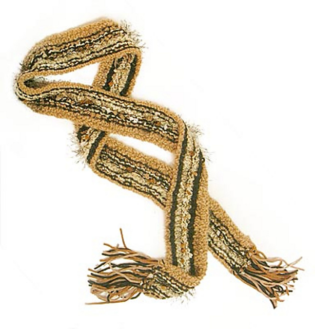 Christensen Skinny Scarf (crochet)