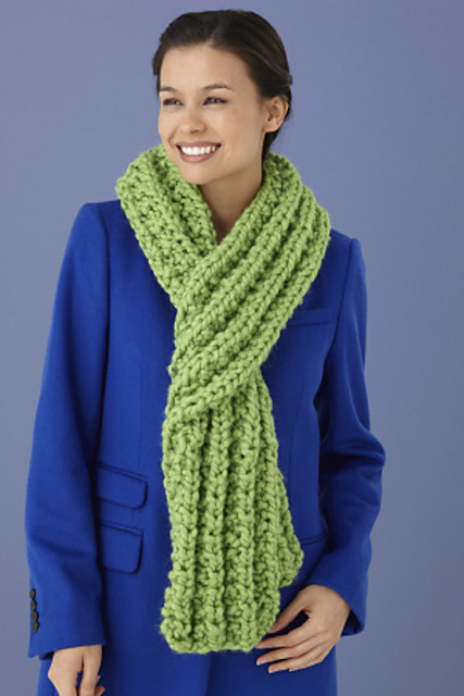Mistake Rib Scarf #L10730