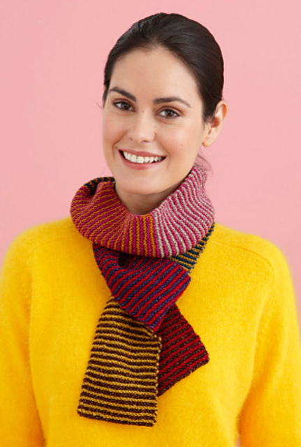 Colorful Striped Scarf