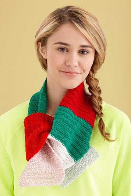 Color Block Scarf (crochet)