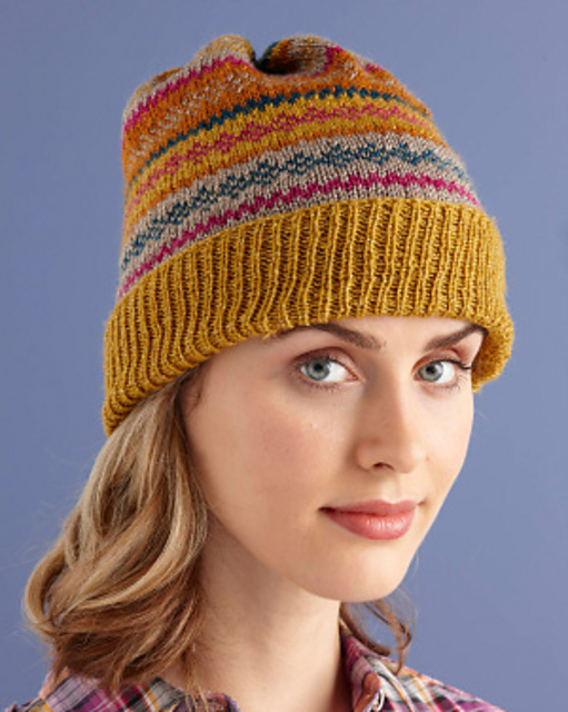 Glamorous Fair Isle Hat