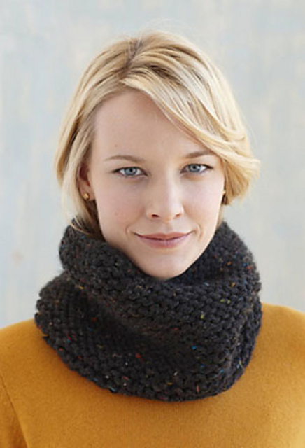 Garter Stitch Cowl L0335