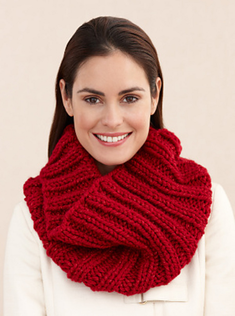Ribbed Cowl #L20135