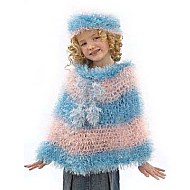 Cutie Pie Poncho & Hat to Crochet