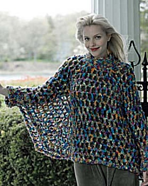 Poncho with Pizzazz #30031