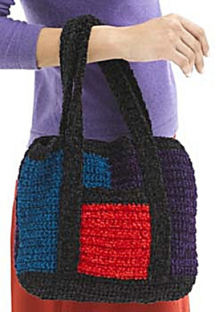 Color Block Tote #40270