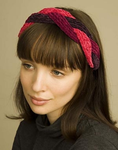 Braided Suede Headband #60573