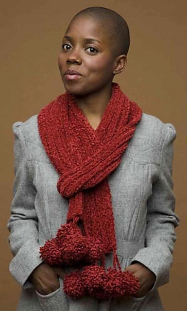 Pom-pom Scarf #60498