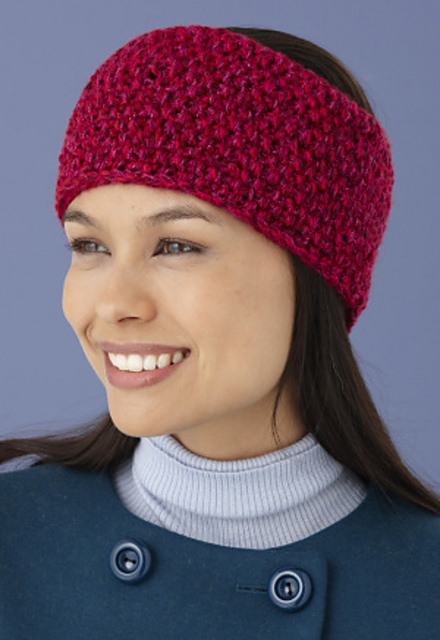 Seed Stitch Headband #L10658