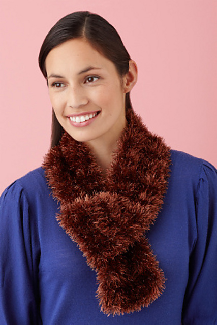 Glimmer Scarf #L10181 (crochet)
