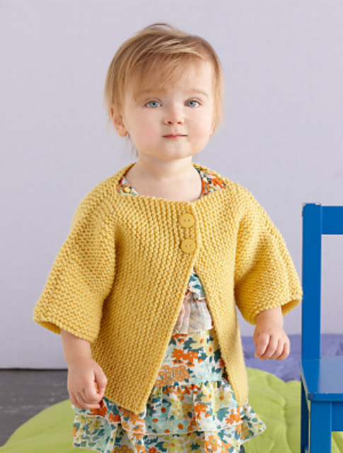 Side to Side Baby Cardigan
