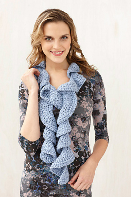 Ruffle Scarf L0721