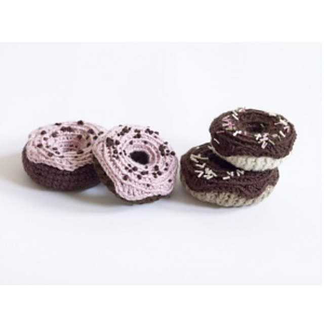 Amigurumi Frosted Doughnut #80114AD