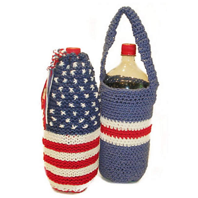 Americana Evaporative Beverage Cooler (Crochet)