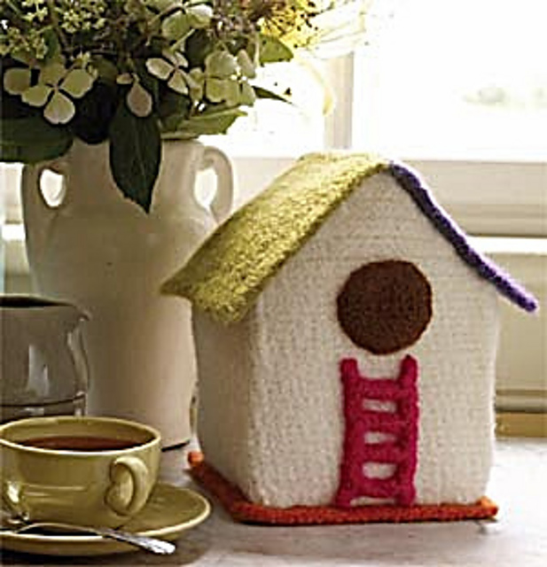 Felted Bird Cottage