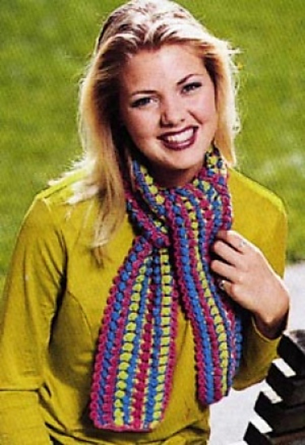 Striped Scarf #cms-scarf
