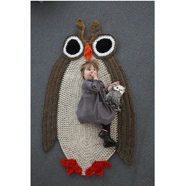 Who's Sleepy Owl Afghan