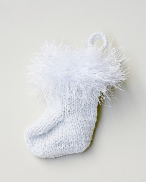 Glam Stocking Ornament