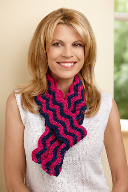 Wave Scarf #L10489