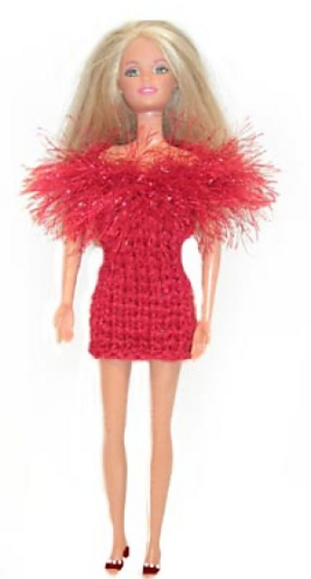 Holiday Doll Dress