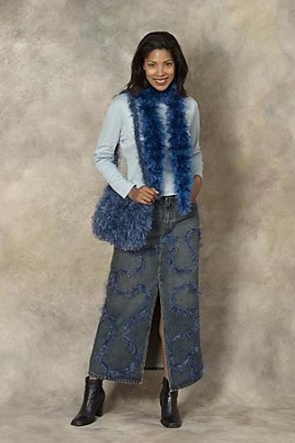 Furry Fun Purse (knit)