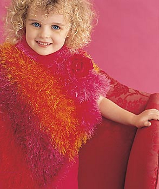 Striped Child's Capelet