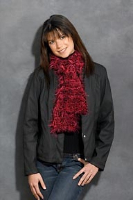 Soft 'n' Fuzzy Striped Scarf
