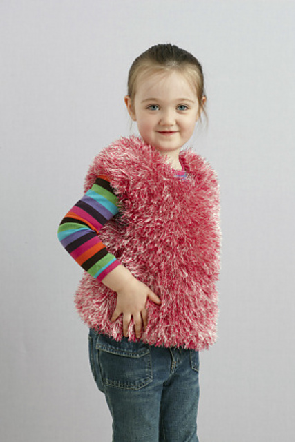 Fluffy Pink Top