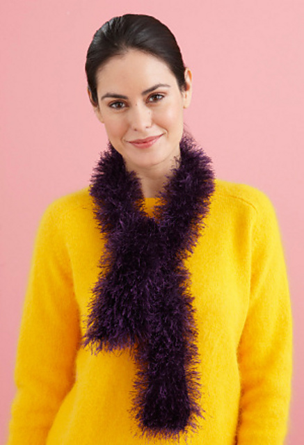 Sweet Furry Scarf