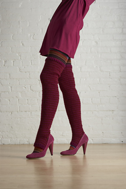 Striped Thigh Highs #70669AD
