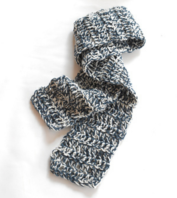 Easy Tweed Scarf #L10453