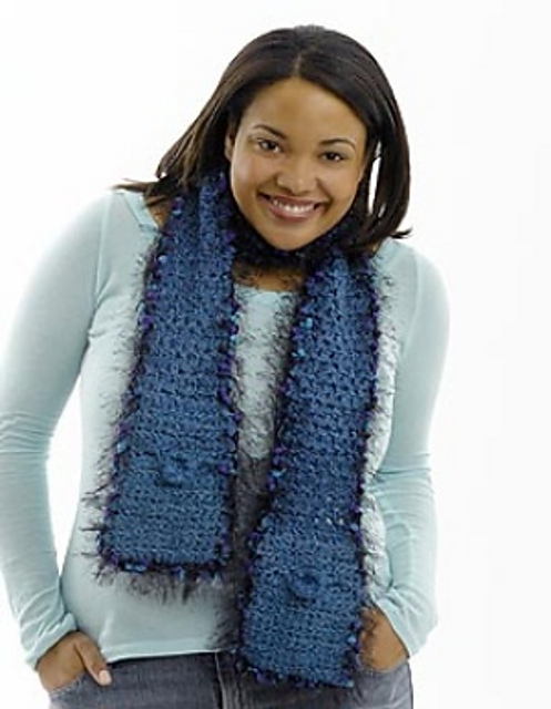 Blue Sky Pocketbook Scarf